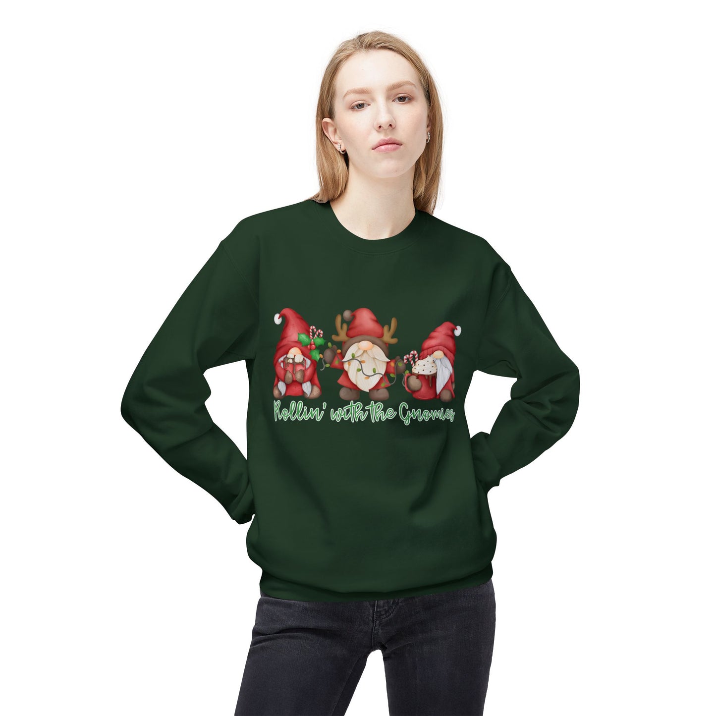 Rolling with my Gnomies Christmas sweater