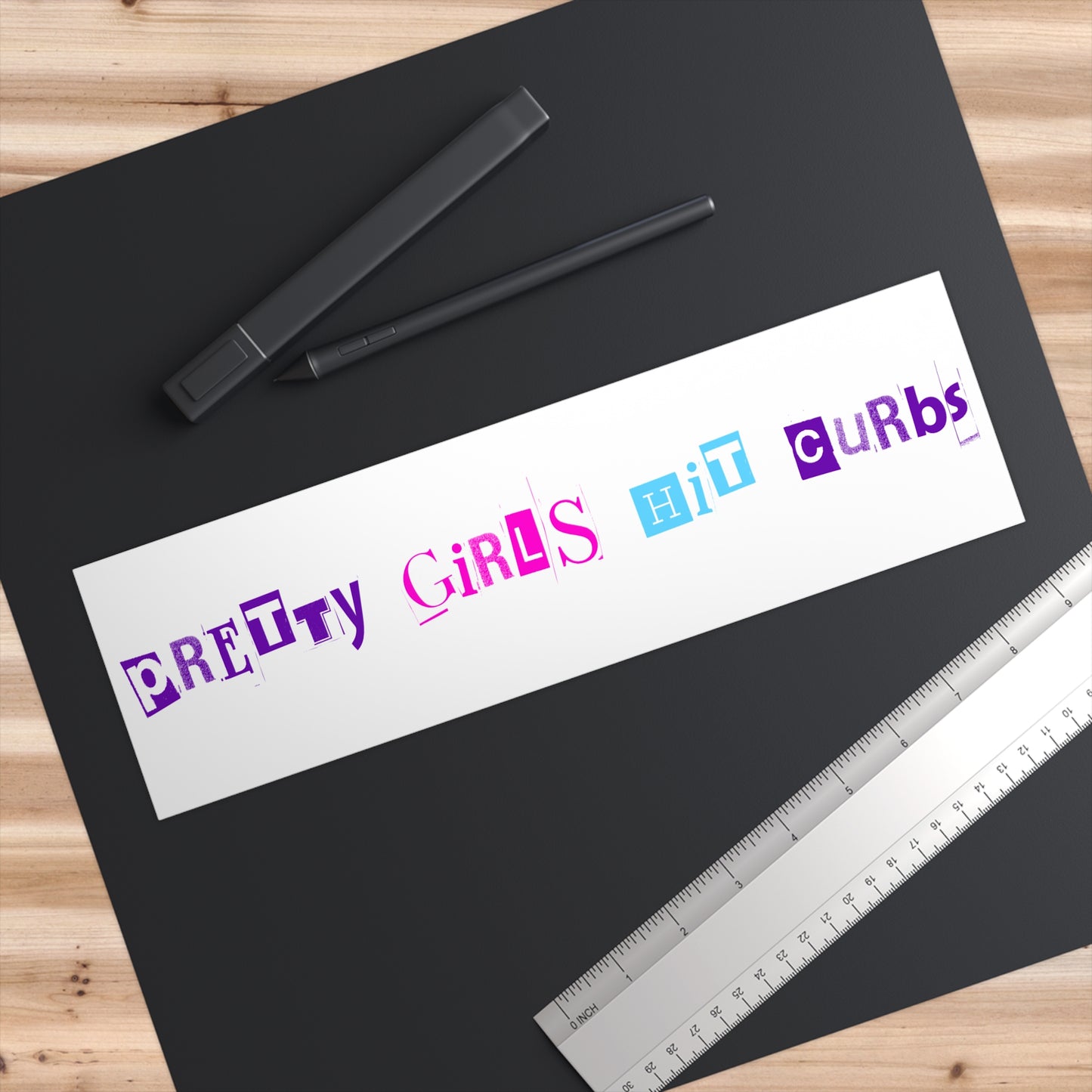 Pretty Girls Bumper Sticker