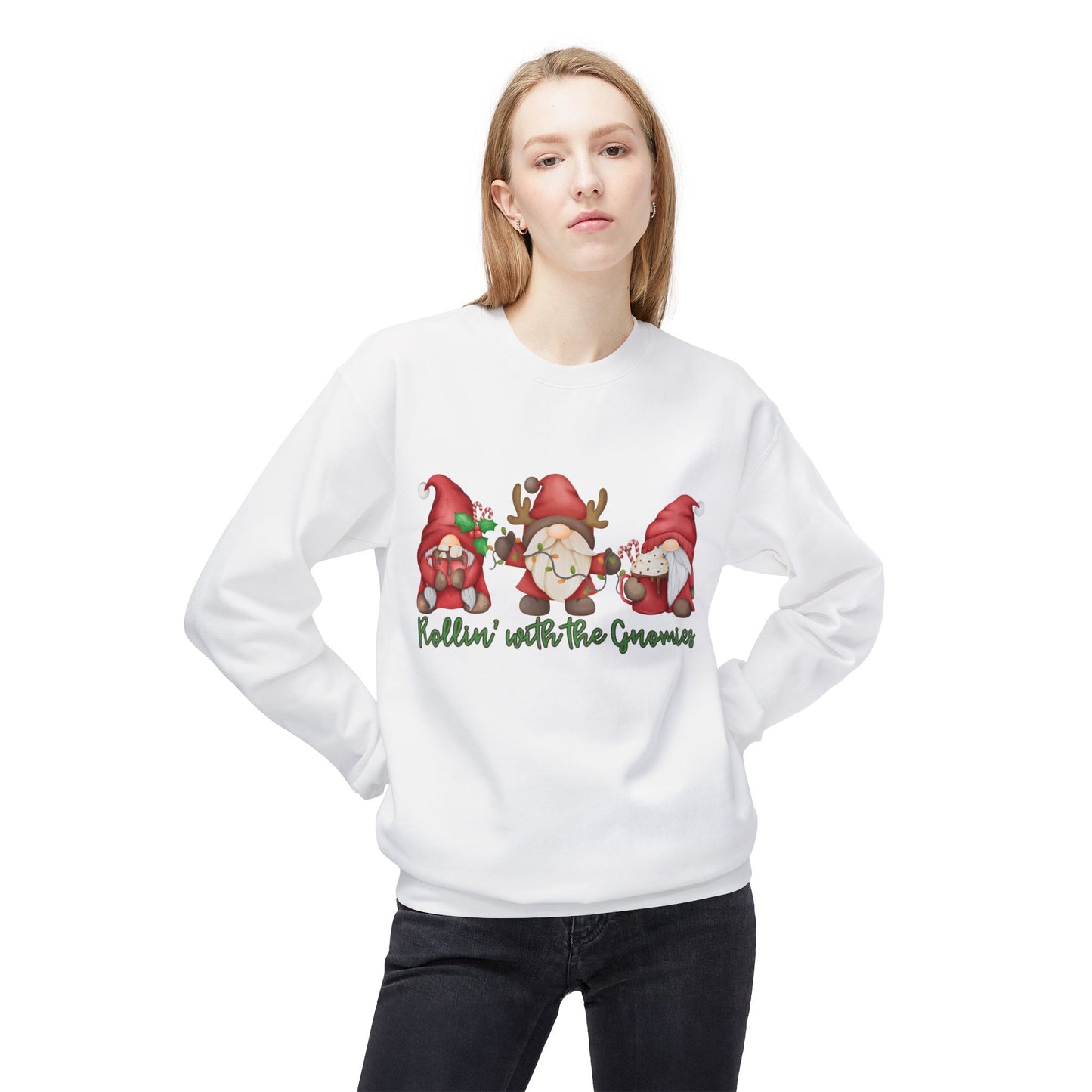 Rolling with my Gnomies Christmas sweater