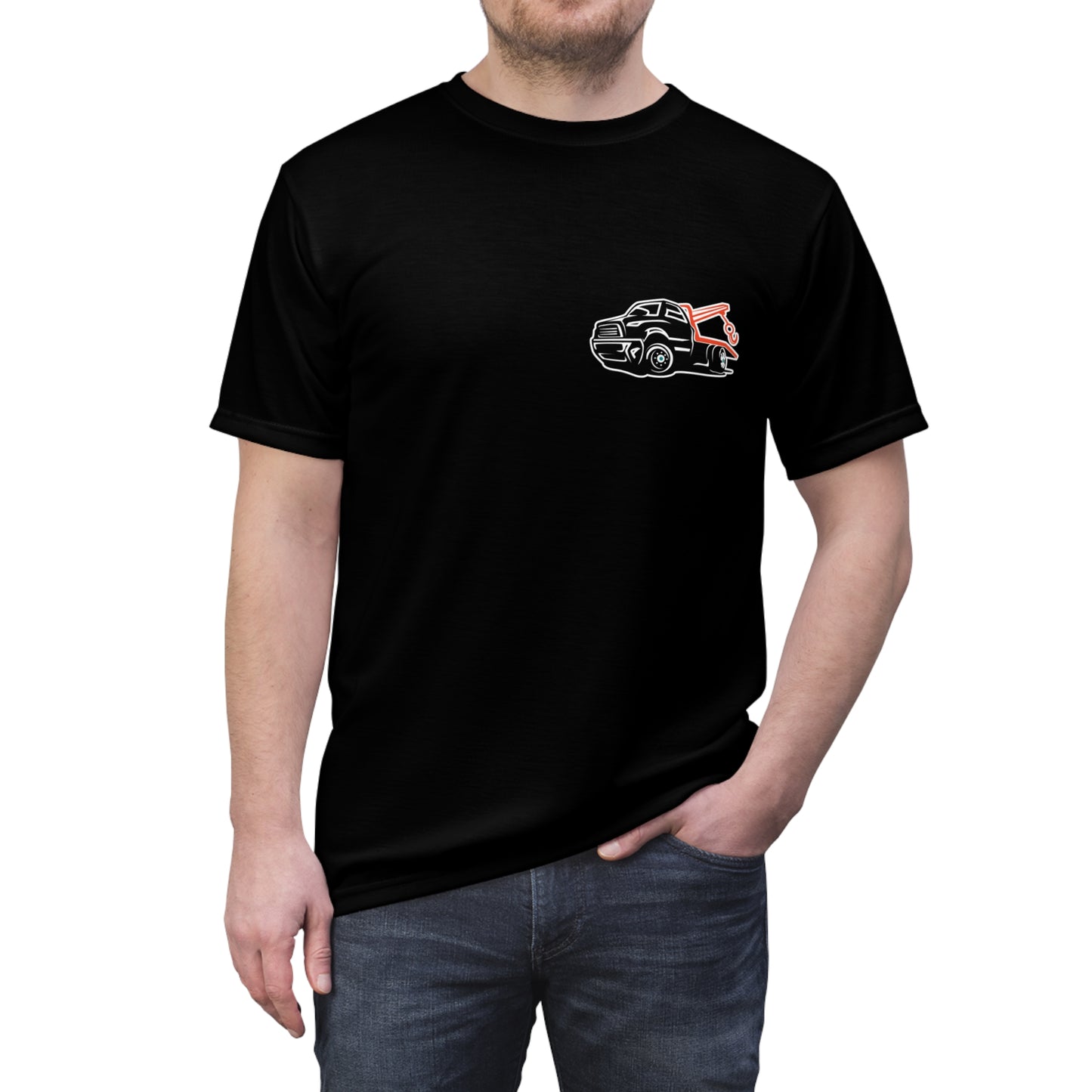 HOOKIN tow truck tee
