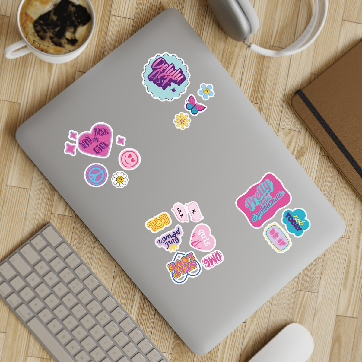 Girlypop sticker sheet