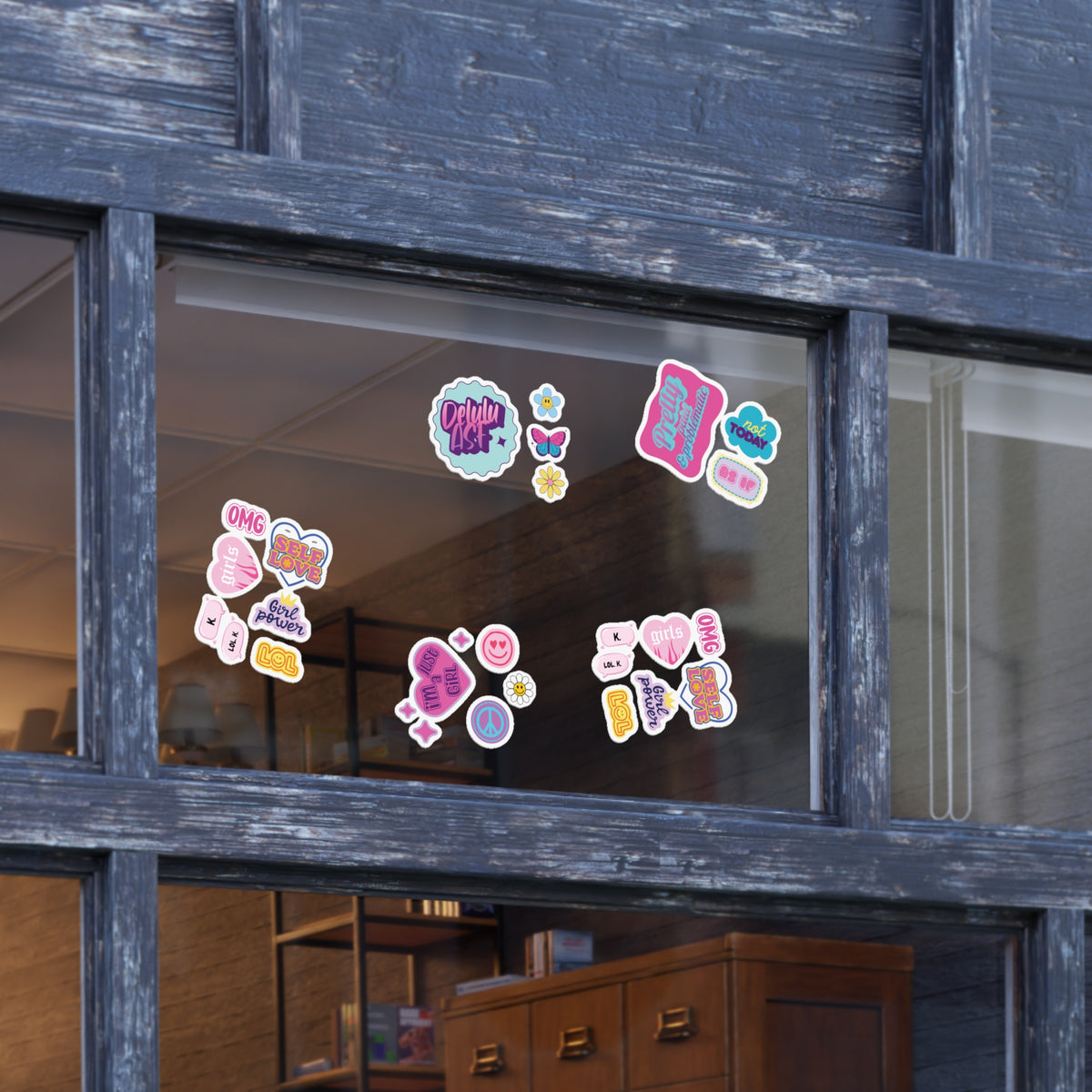 Girlypop sticker sheet