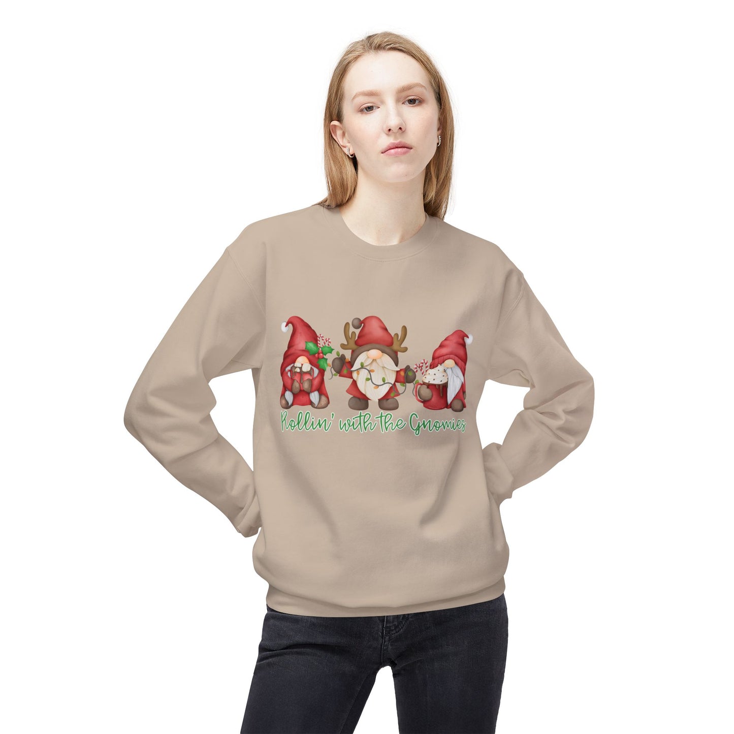 Rolling with my Gnomies Christmas sweater