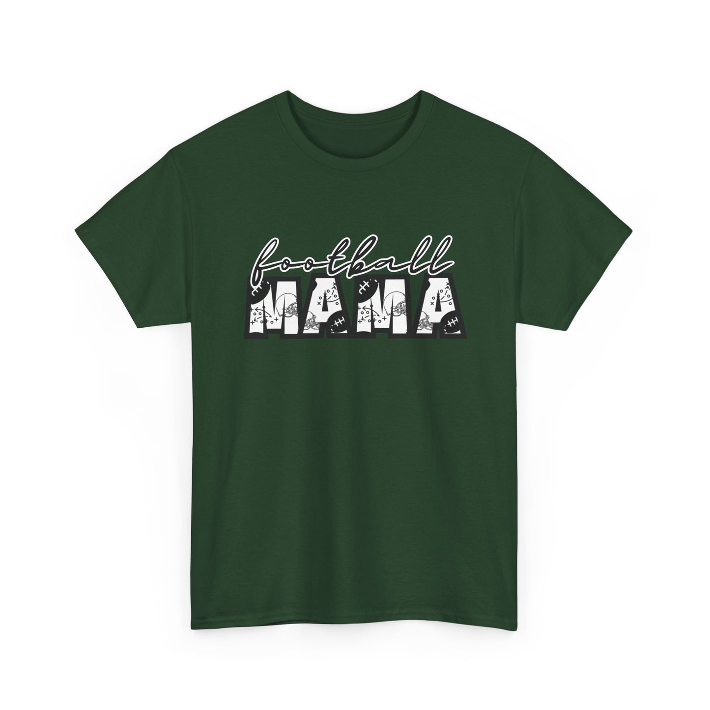 FOOTBALL MAMA  Heavy Cotton Tee
