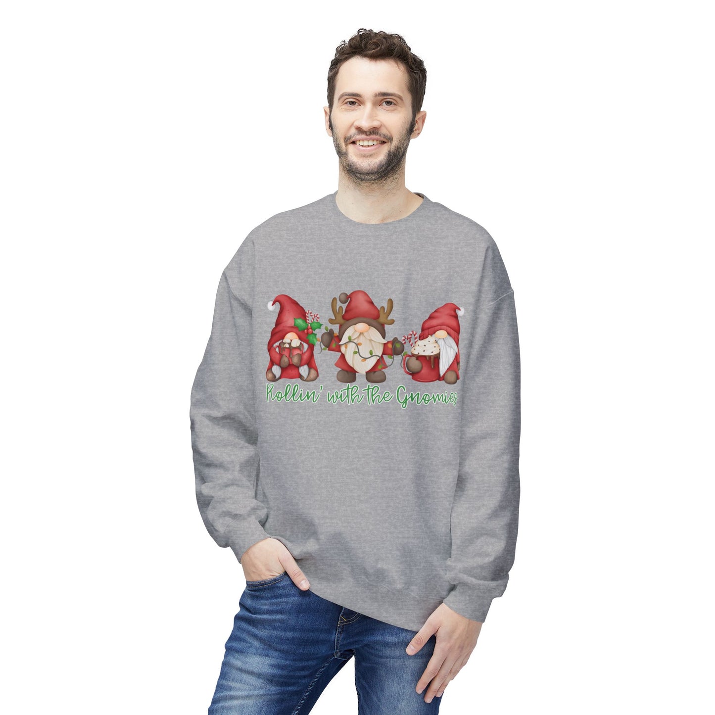 Rolling with my Gnomies Christmas sweater