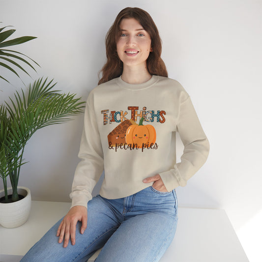 Thick thighs fall Crewneck Sweatshirt